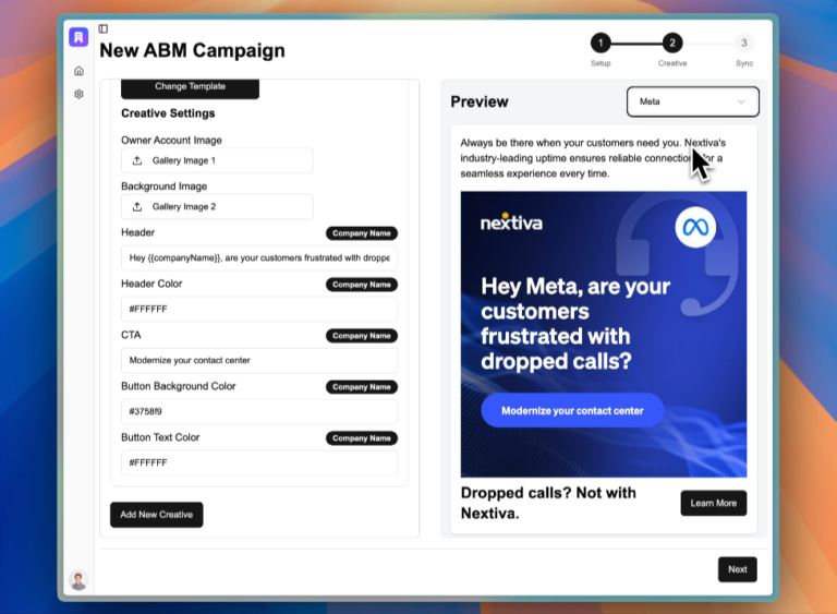 Delivering Personalized LinkedIn Ads Using Our <strong> Proprietary Personalized ABM Tool Karrot </strong>